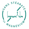 Sans stéarate de magnésium