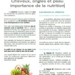 fiche conseil importance nutrition lorica