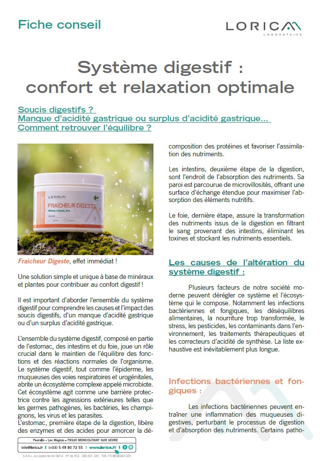 fiche conseil systeme digestif