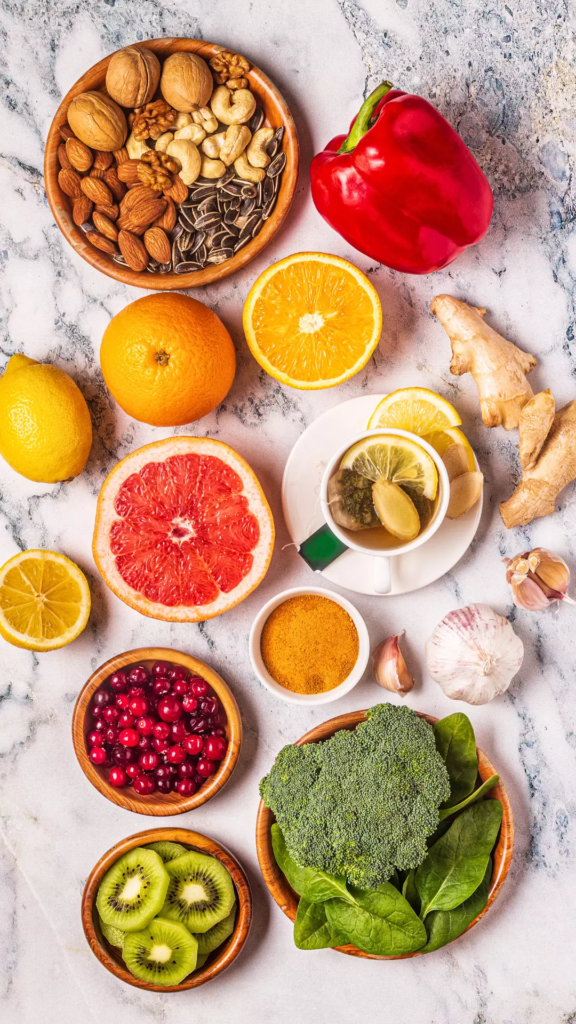 Aliments pour soutenir les défenses naturelles